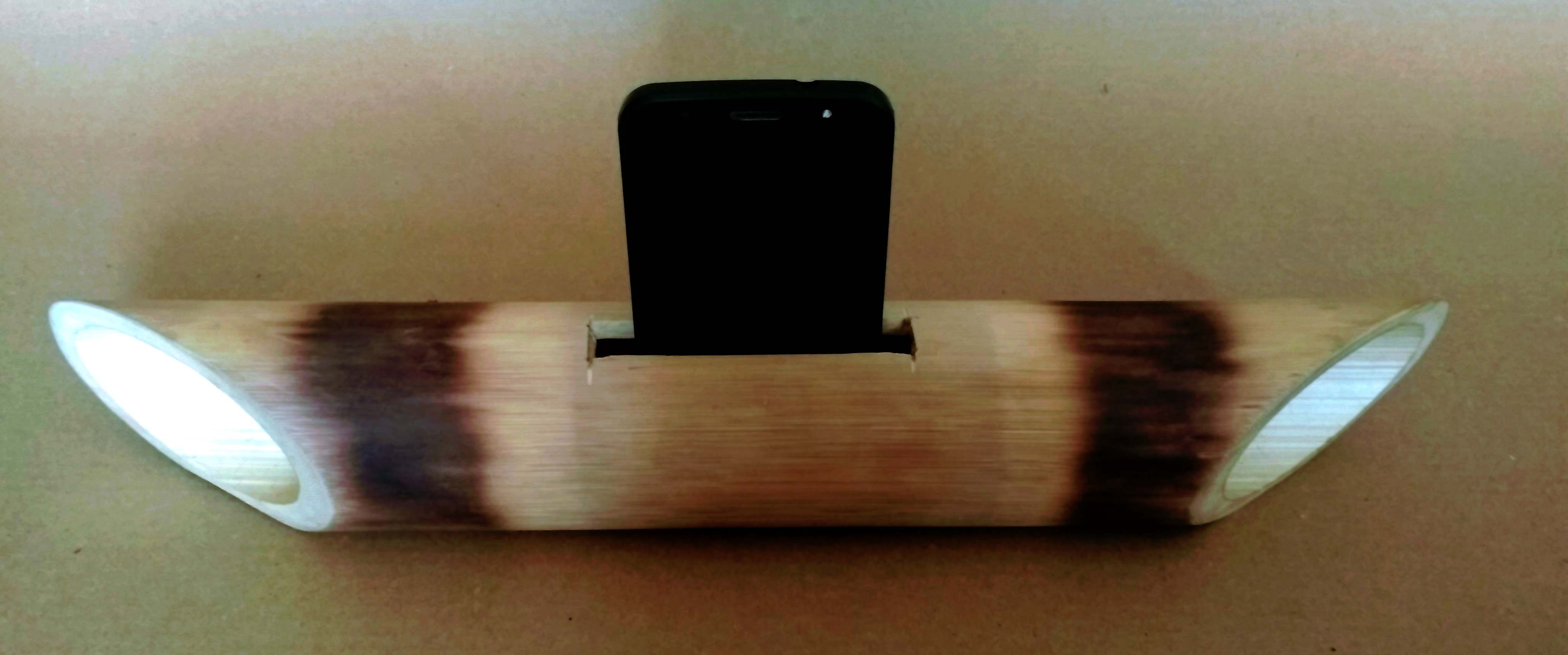 bamboo iphone speaker