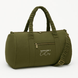 SaveGlobe's CotClay Canvas Weekender Duffel Bag