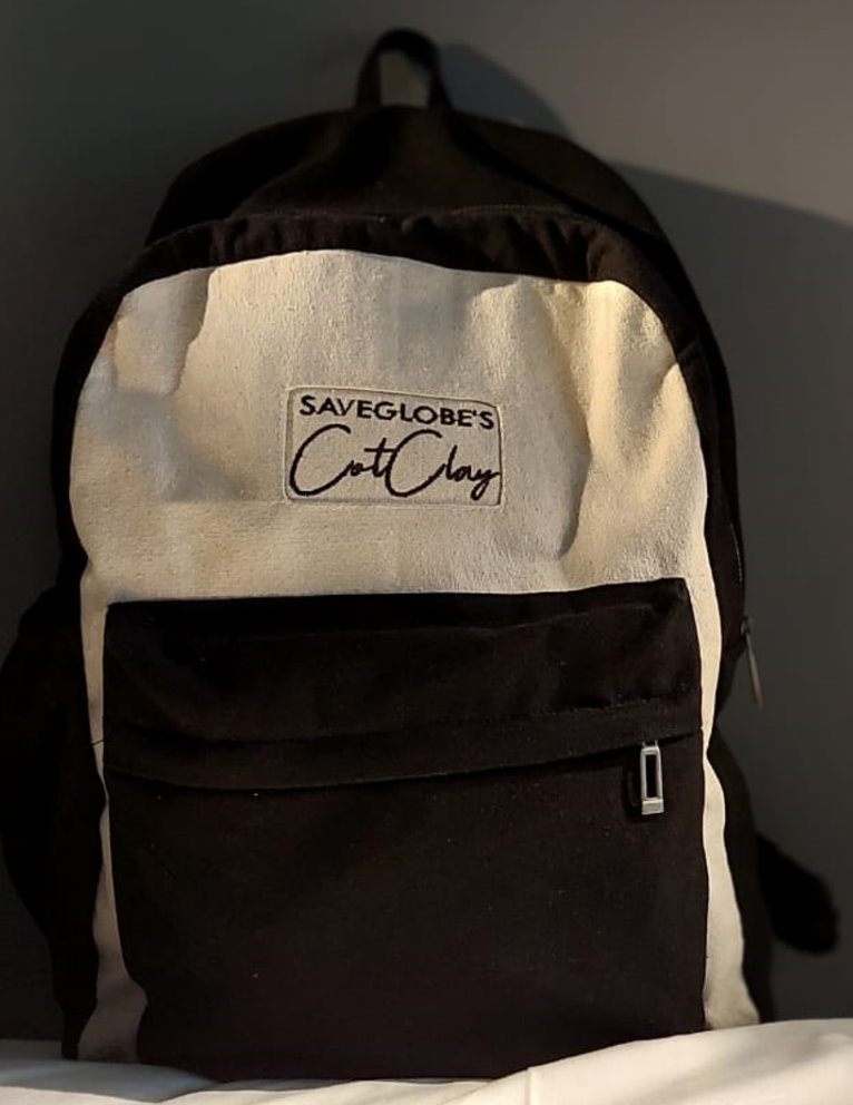 Off white black backpack sale