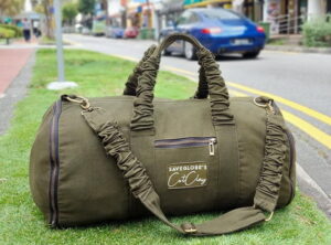 olive green canvas duffel bag india